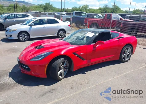 2016 Chevrolet Corvette Stingray из США, поврежденный, VIN 1G1YB2D72G5111686